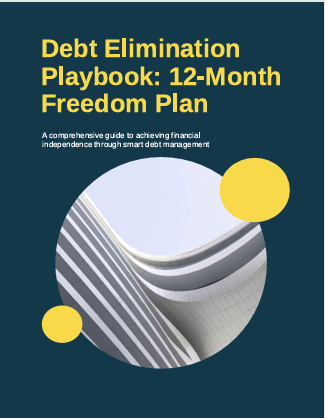 Debt Payoff Workbook | 12-Month Debt Elimination Plan & Templates | Printable PDF