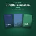 Health Foundation Bundle | 3 Wellness Workbooks: Sleep, Anxiety & Gut Health | Printable PDFs